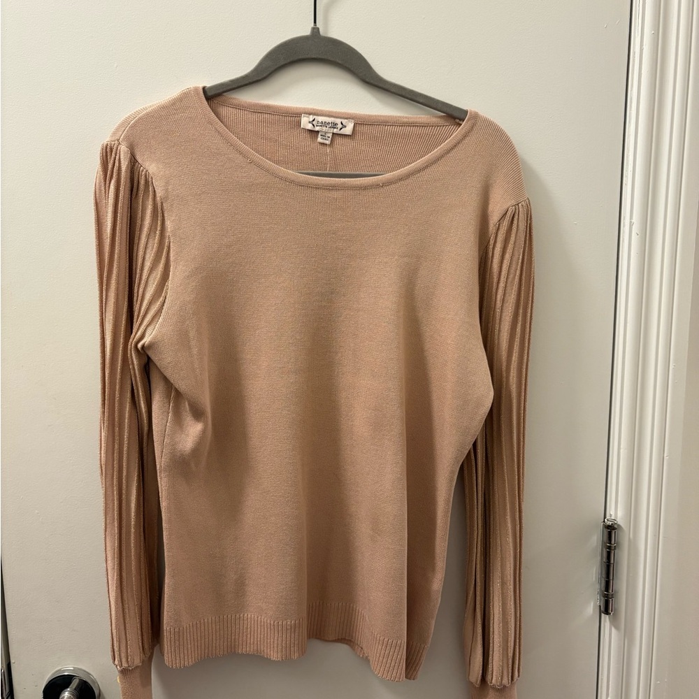 Nanette Lepore Blush Long Sleeve Top